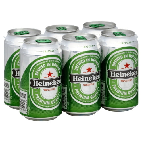 bah>Heineken Beer (6 pack) cans