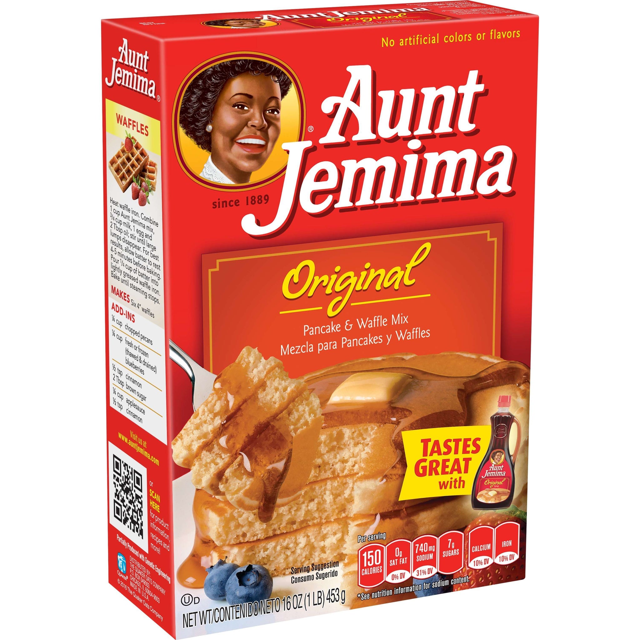 bah>Aunt Jemima Pancake Mix, 16oz (450g)