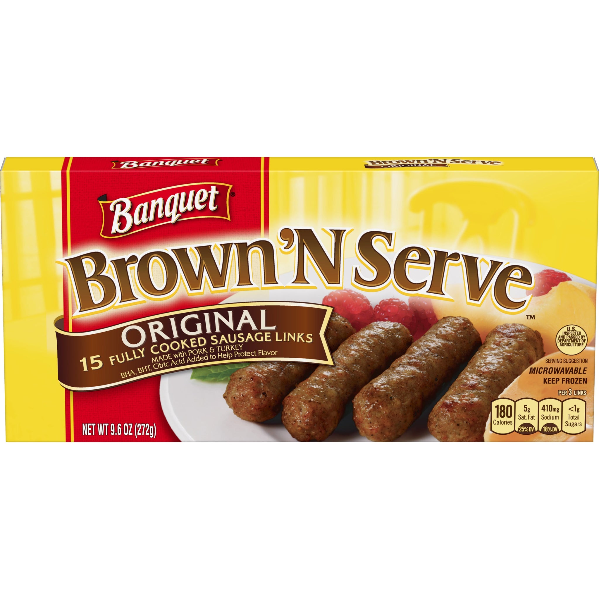 bah>Banquet Breakfast Sausage, 12oz (340g)