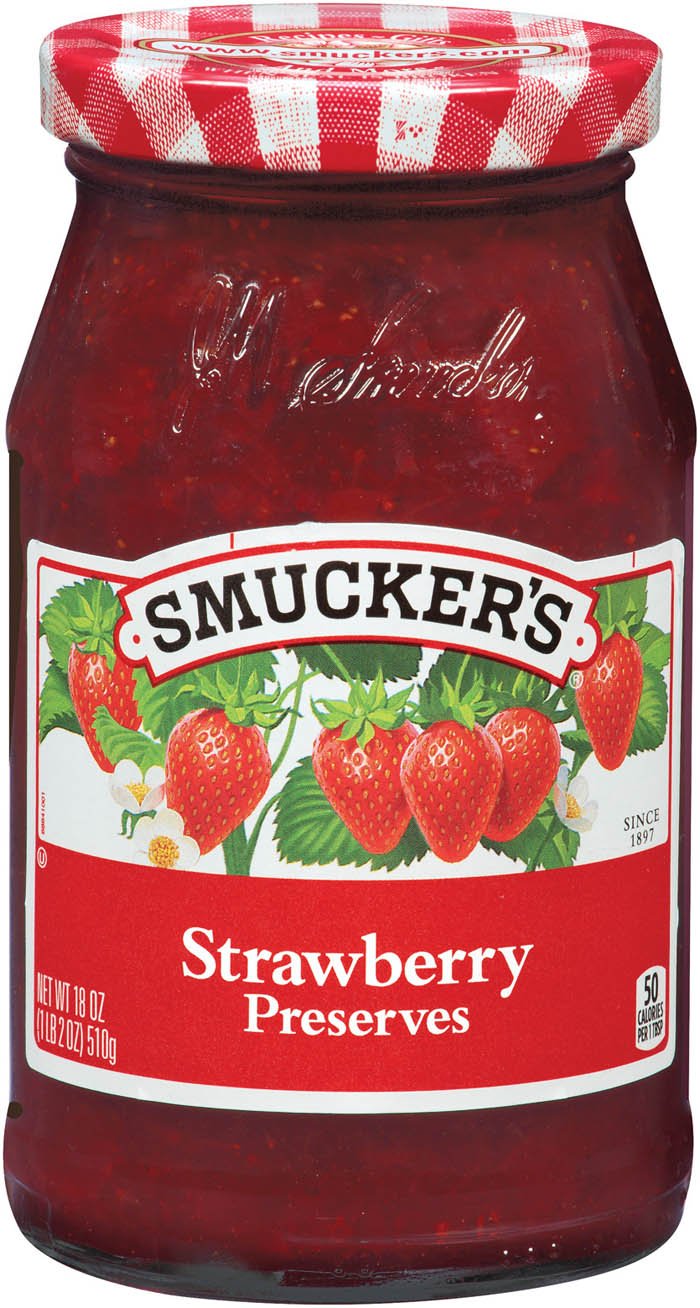 aba>Smucker's Strawberry Preserve, 12oz (340g)