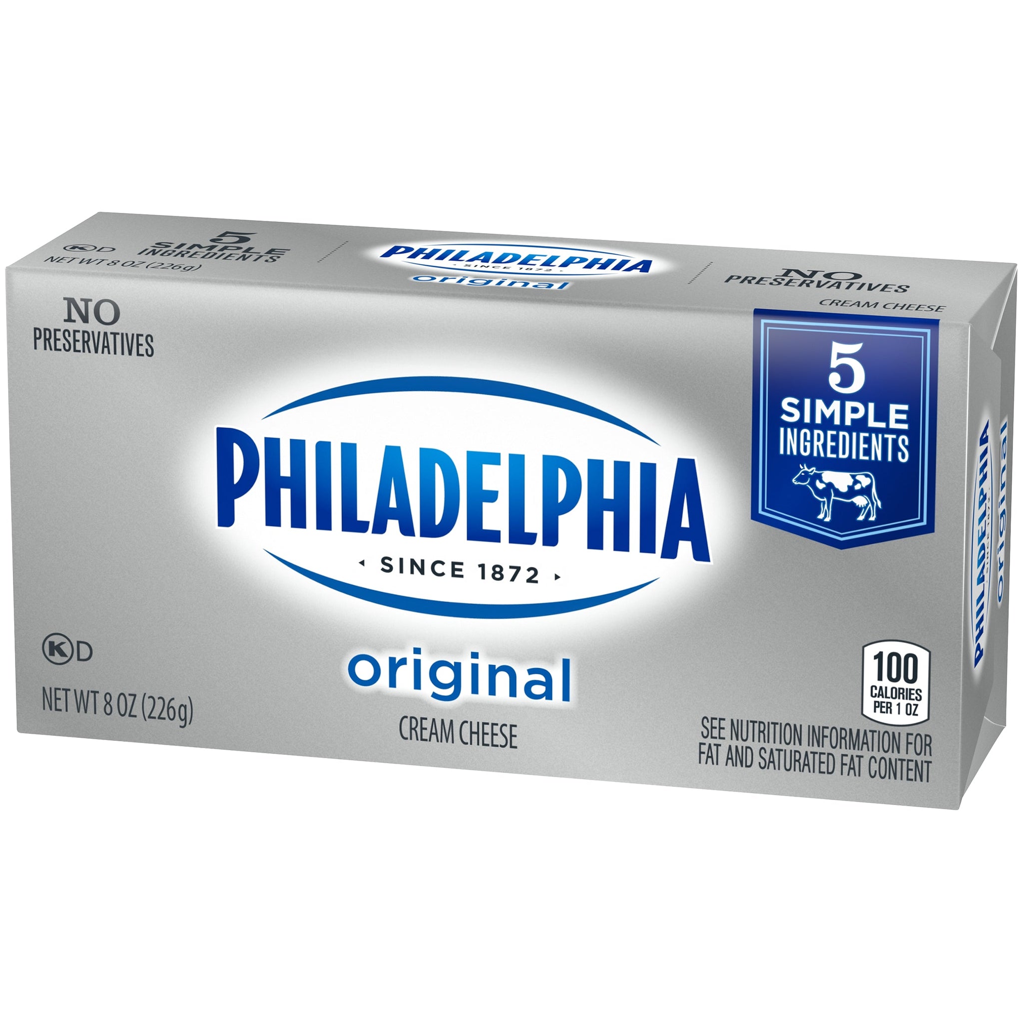 bah>Philadelphia Cream Cheese, 8oz (230g)
