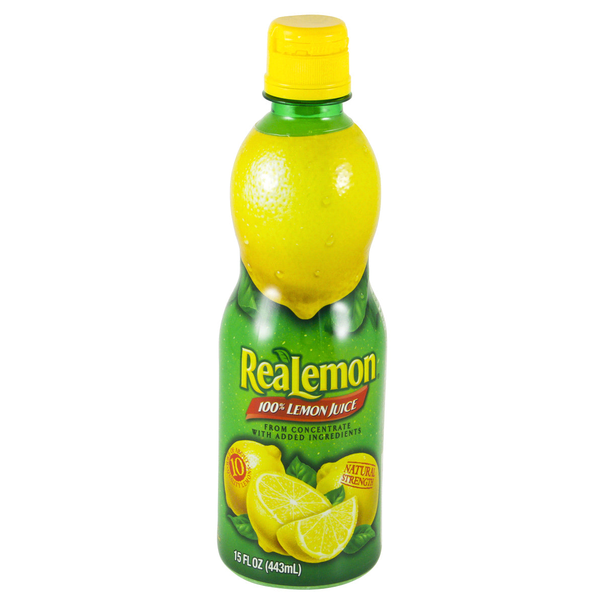 bah>Real Lemon Juice, 8oz