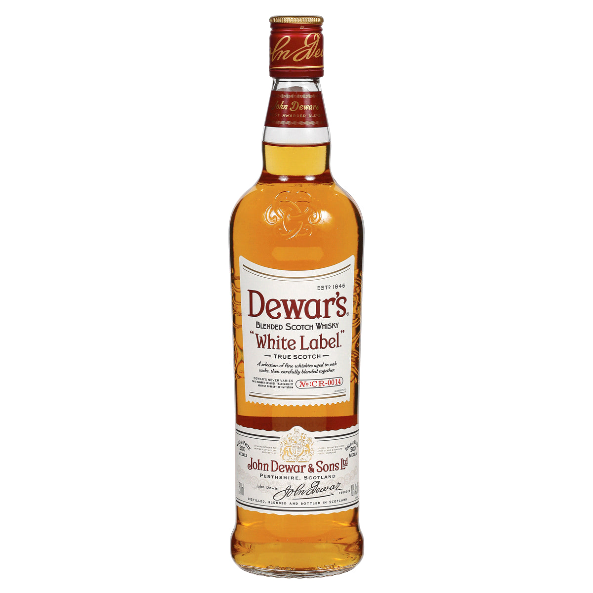 bah>Dewar's White Label Whisky,750ml