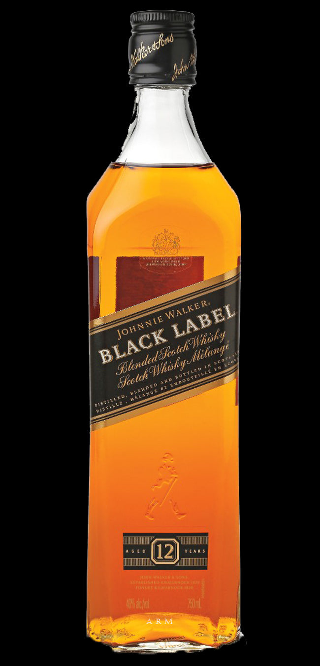 bah>Johnnie Walker Black Label Whisky, 750ml