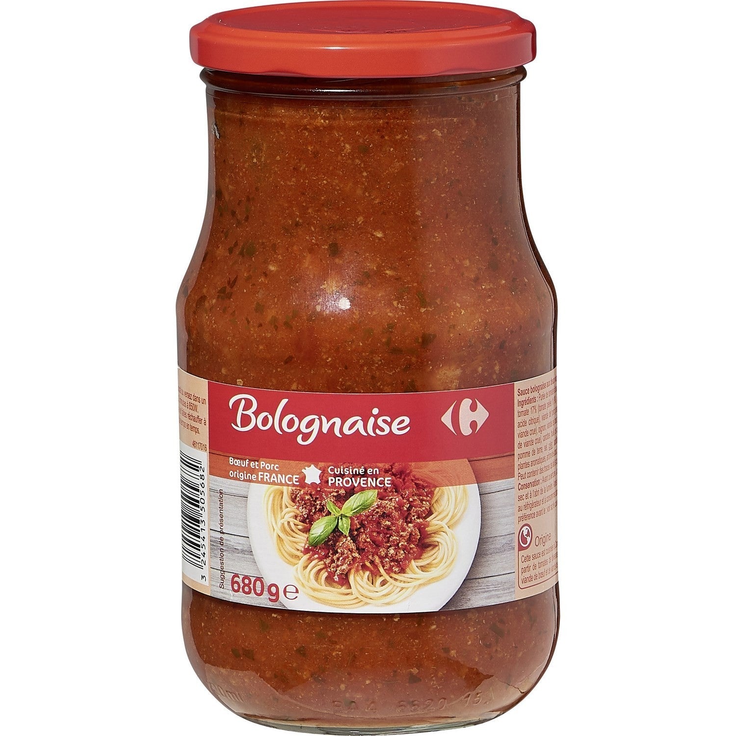stm>Tomato Meat Sauce Bolognese, Carrefour 680gr