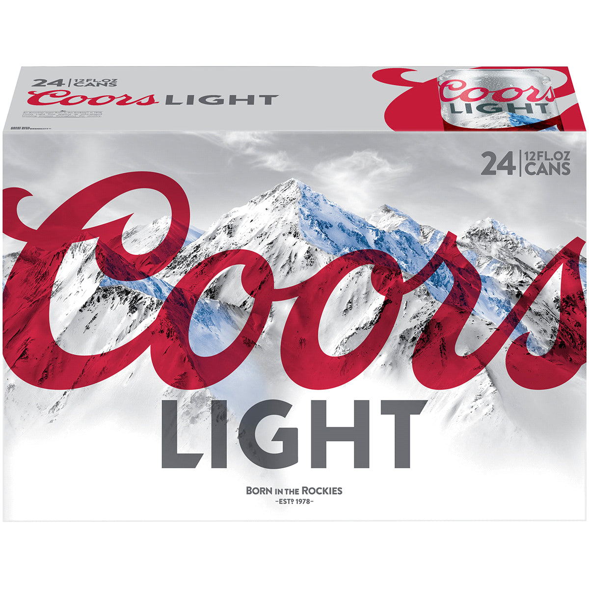 stm>Coors Light Beer, 24 pack 33cl