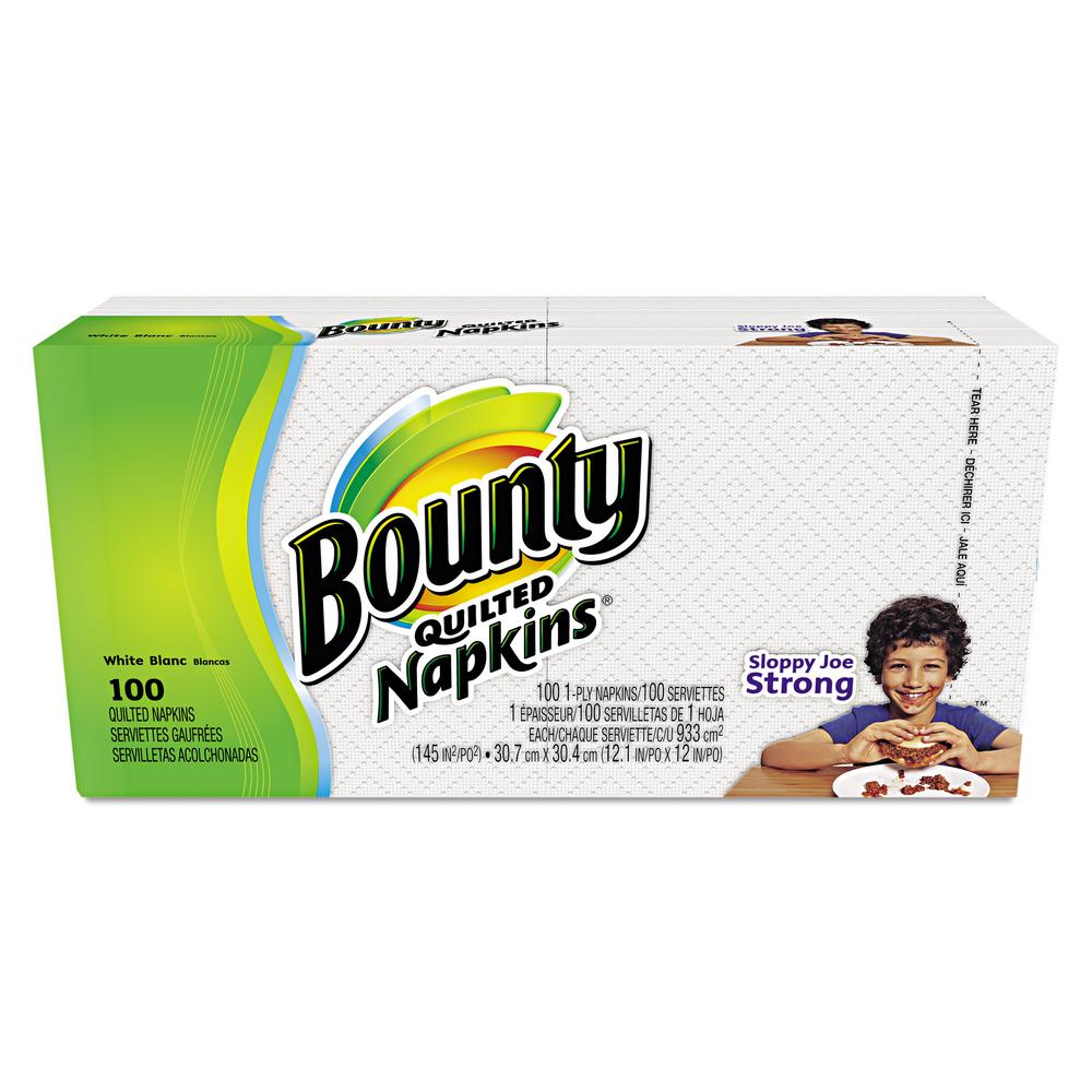 stm>Bounty Paper Dinner Napkins, 100 pack