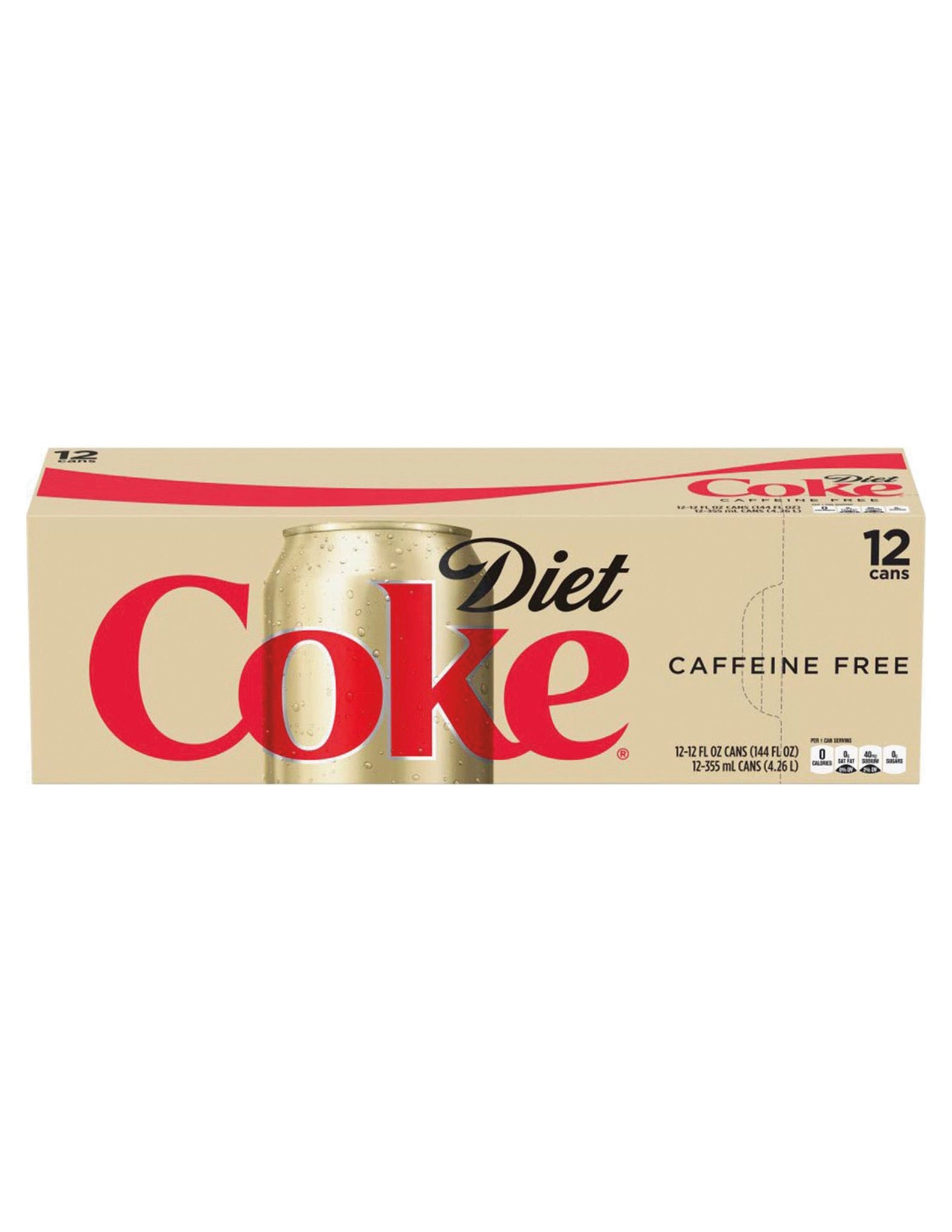 stl>Coke Diet Caffeine Free - 12 Pack
