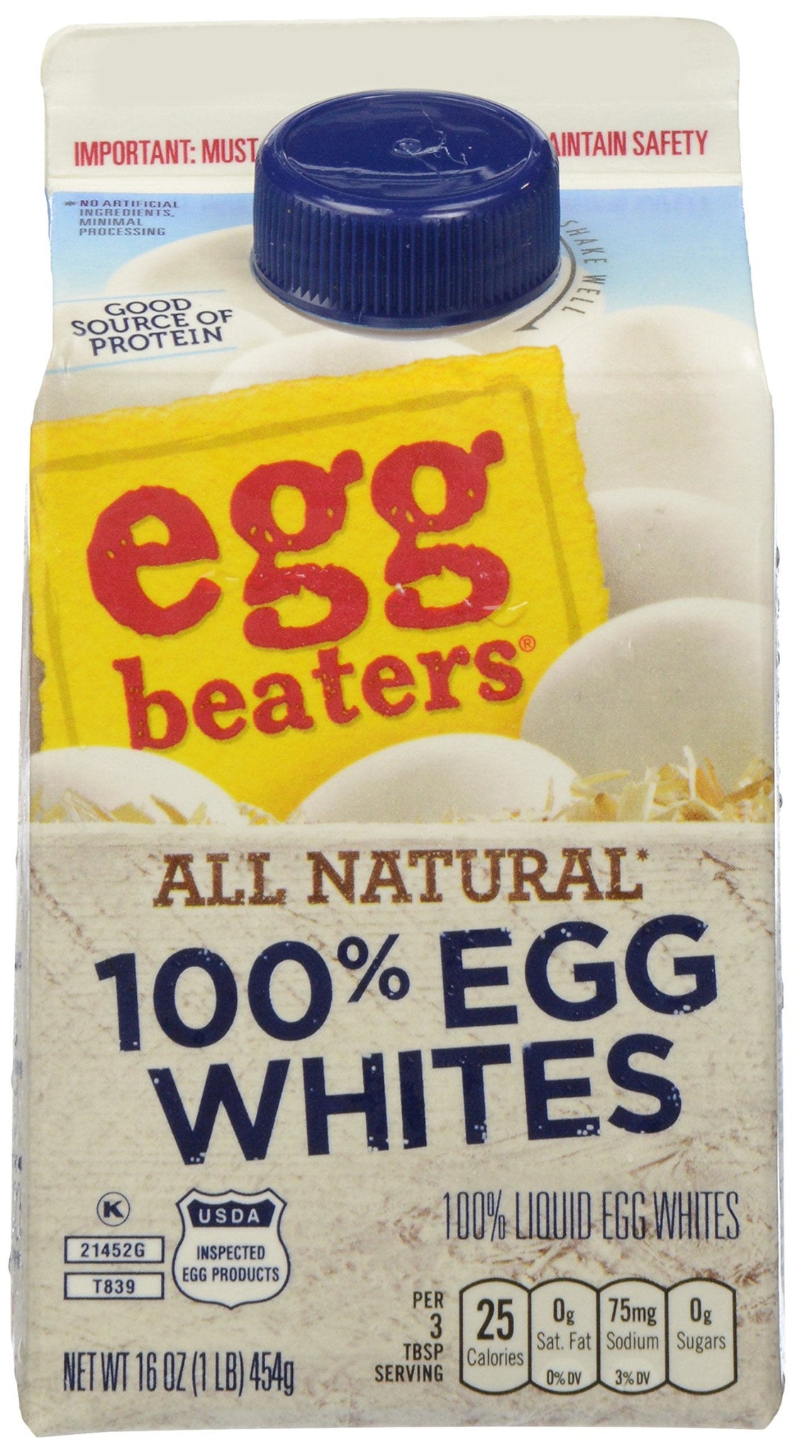 gre>Egg Beaters - 100% Egg Whites - 16oz