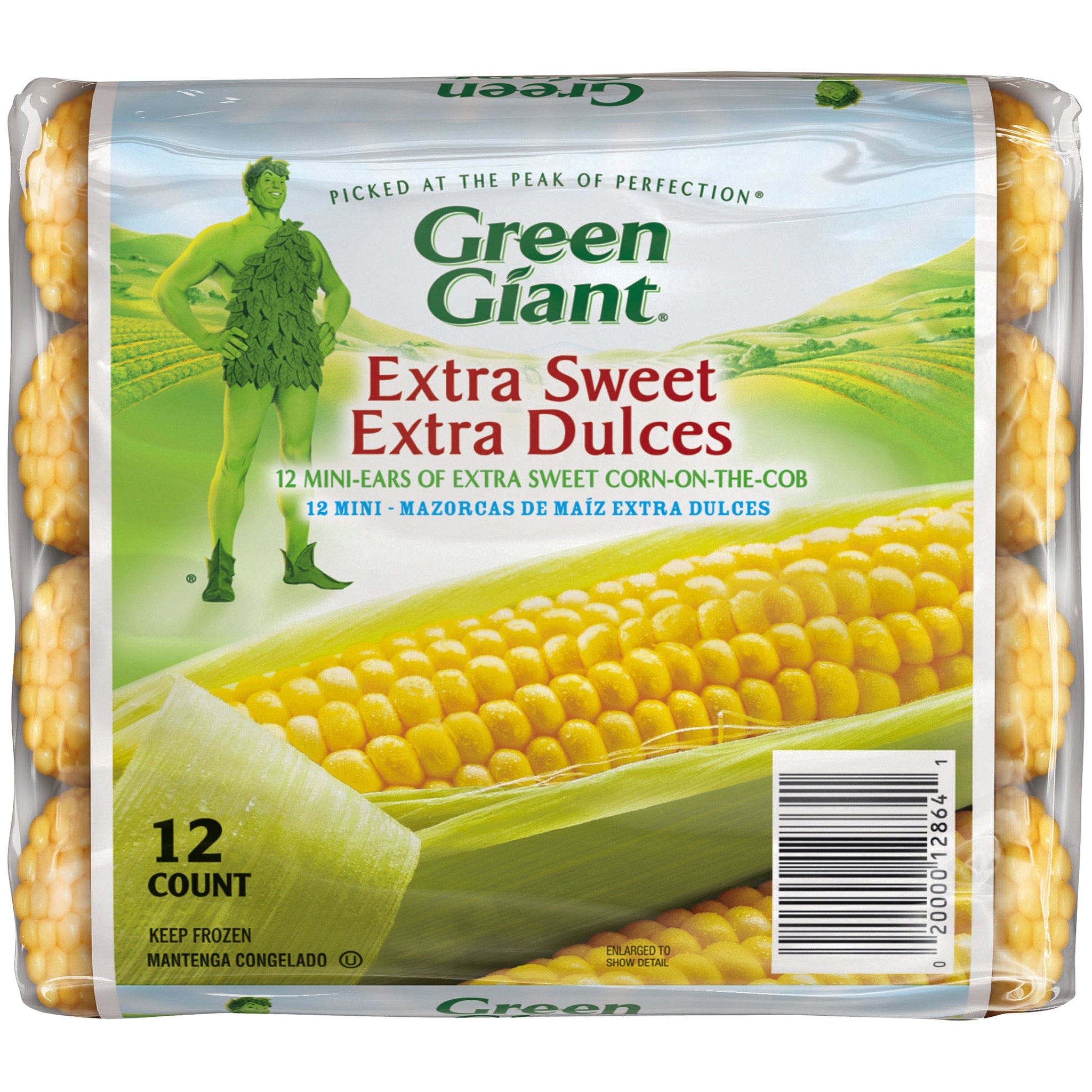 gre>Green Giant Corn On The Cob - Frozen - 12 in packet