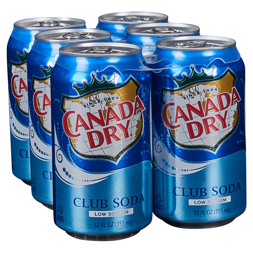gre>Canada Dry Club Soda - 6 Pack - cans