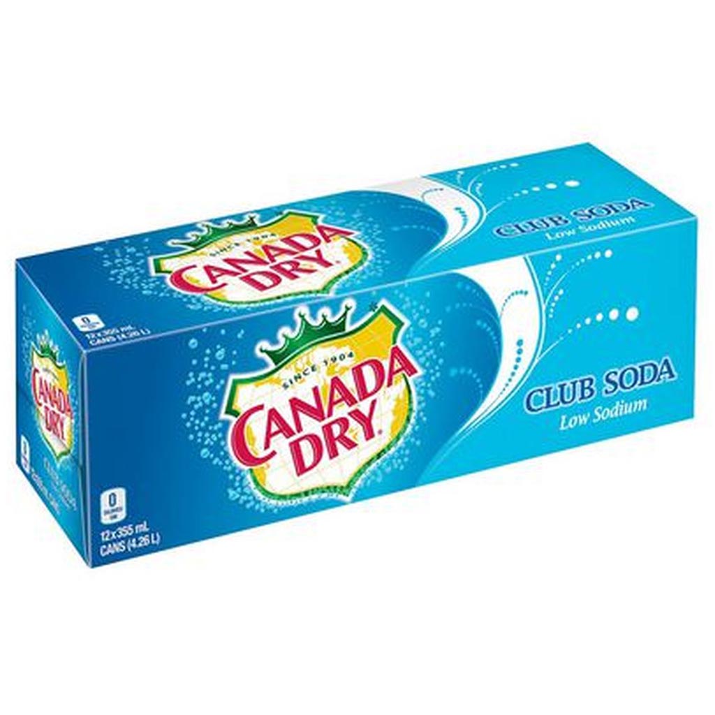 gre>Canada Dry Club Soda - 24 Pack - cans