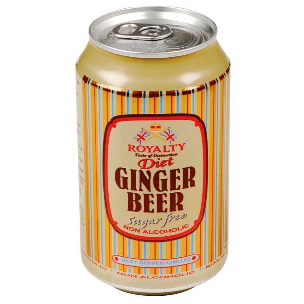 gre>Royalty Ginger Beer - 6 Pack - Diet - cans