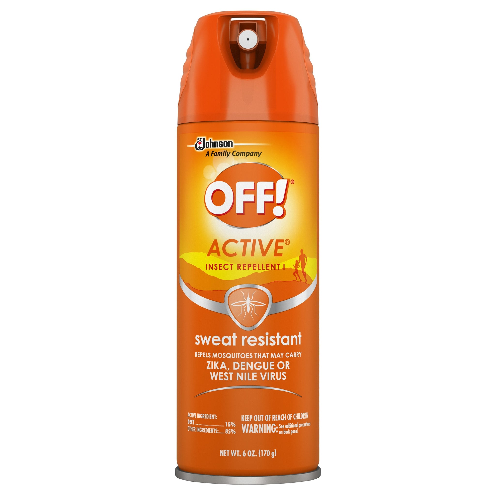gre>Off Insect Repellent - sweat resistant -6oz