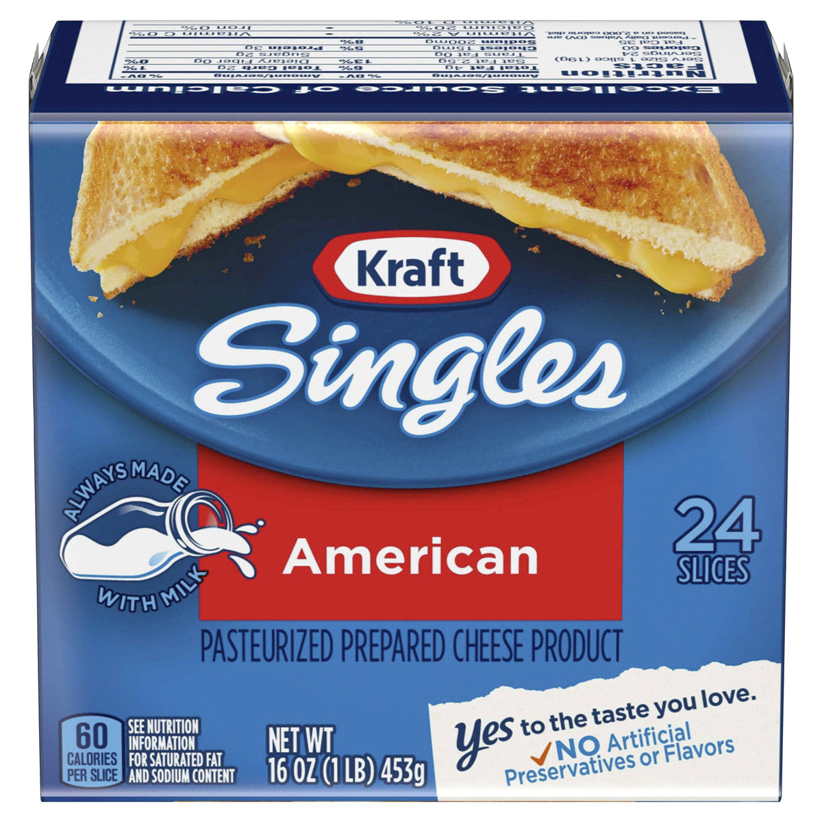 bel>Kraft American Singles Cheese