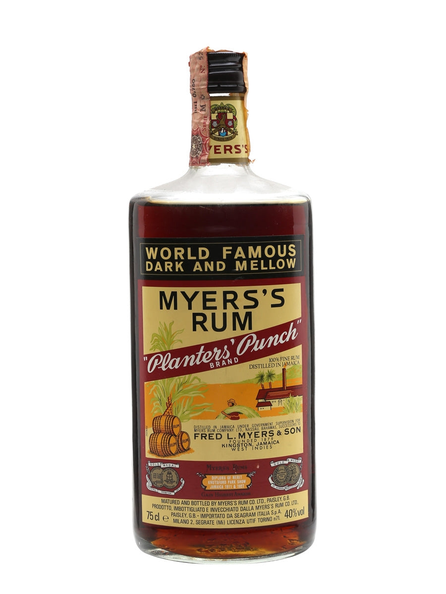 bel>Rum, Myer's Planters Punch