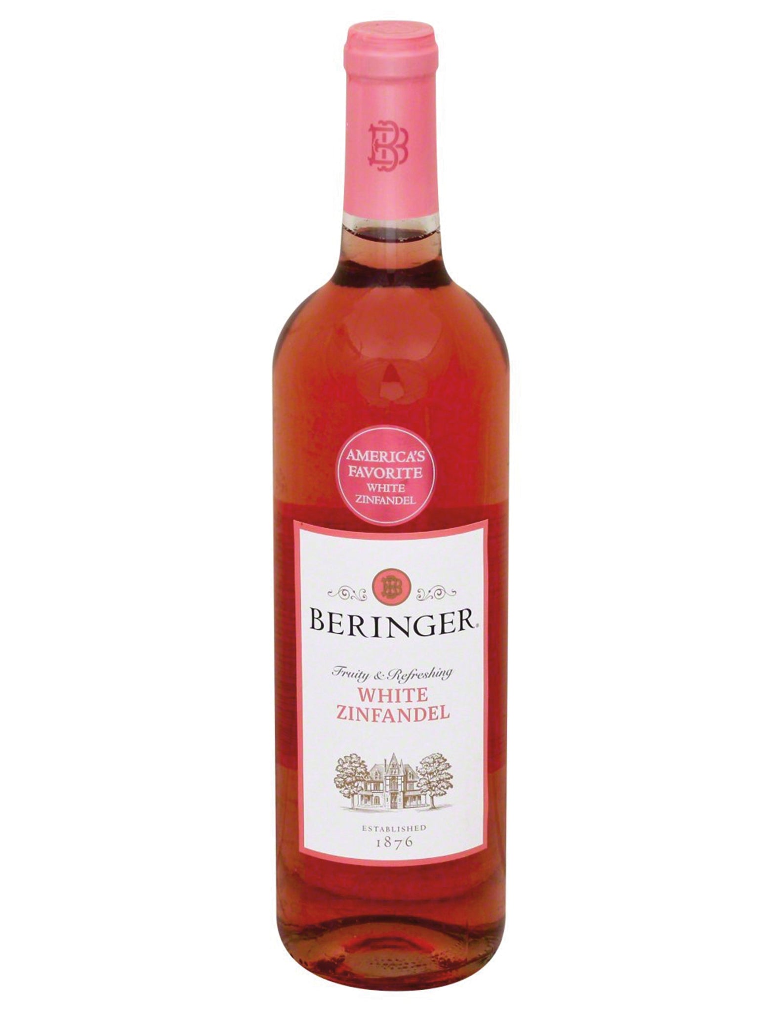 bel>Wine, Zinfandel, White, Beringer