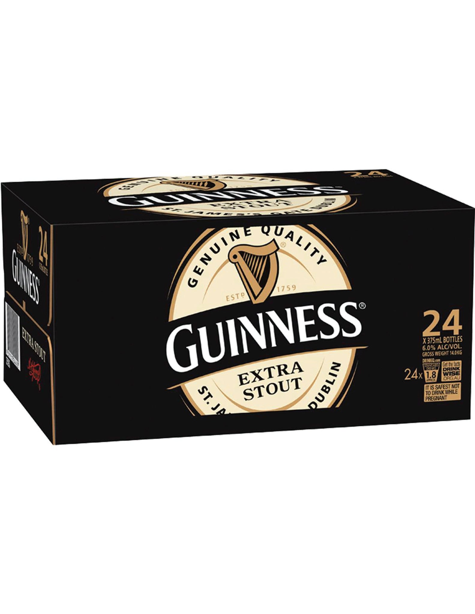 bel>Beer, Guinness 275ml, case of 24