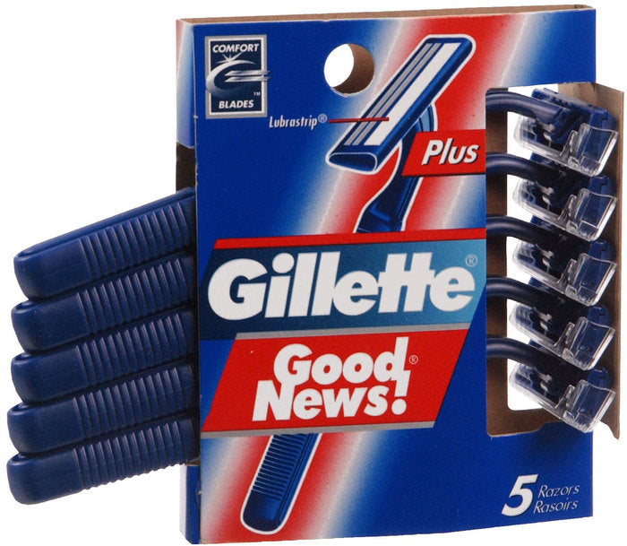bel>Gillette Razors, 5 pack