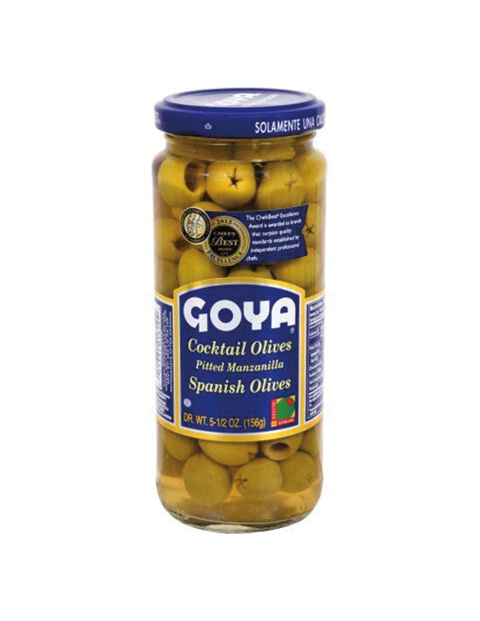 bel>Goya Olives, Pitted, Cocktail, Manzanilla