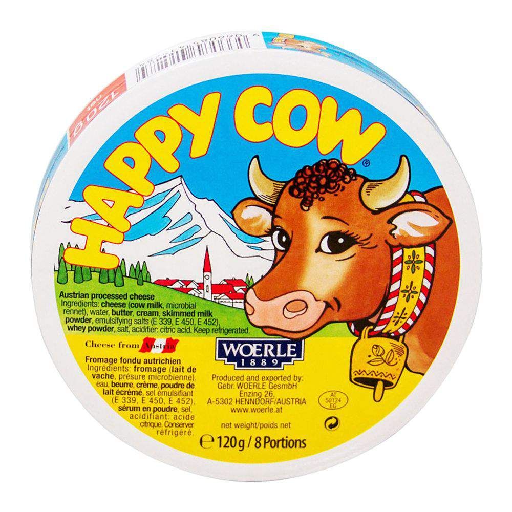 bel>Happy Cow Cheese Wedge