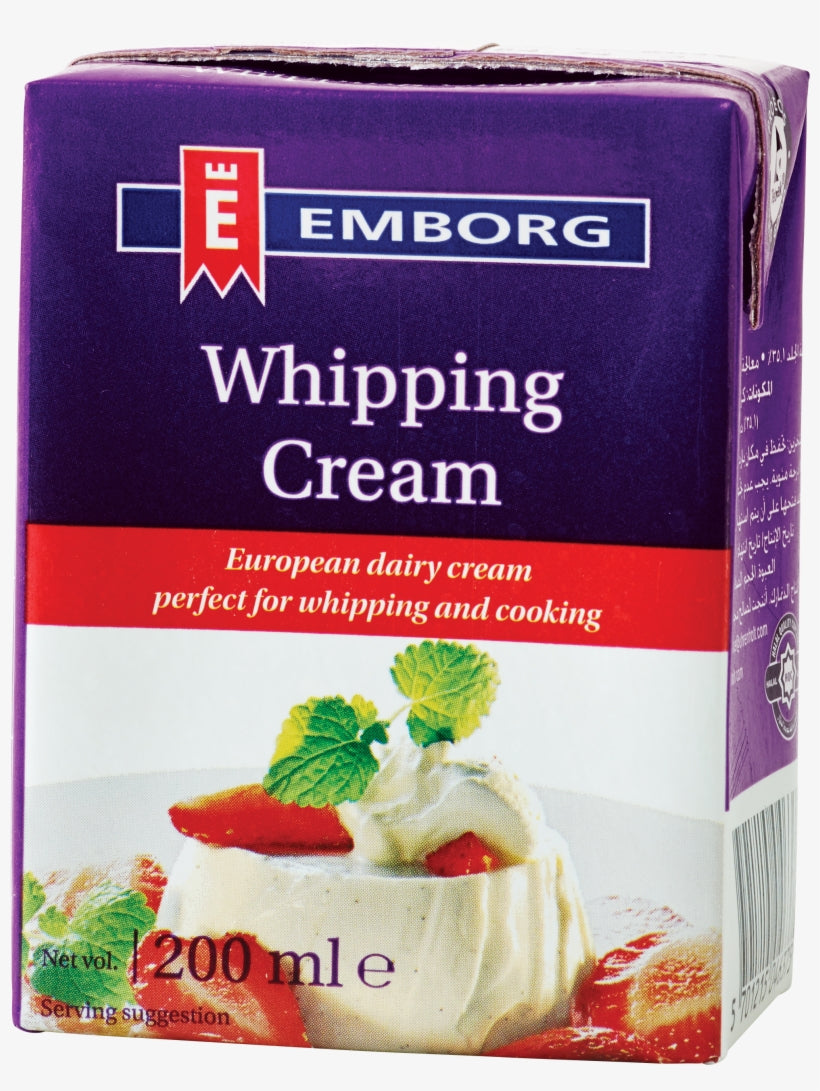 sey>Emborg Whipping Cream, 200ml