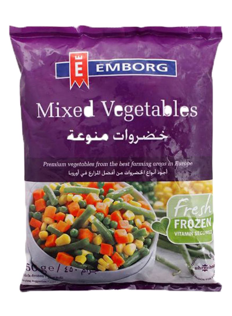 sey>Emborg Mixed Vegetables (Frozen), 1kg