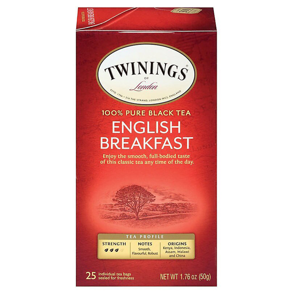 sey>Twinings Breakfast Tea, 25 bags