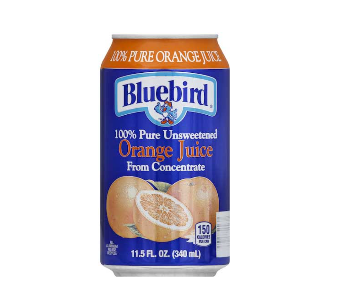 stl>Bluebird Fresh Orange Juice - 11.5 oz