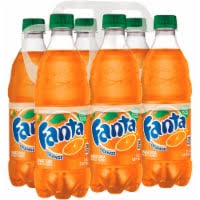 bel>Fanta Orange, 6 pack, 600ml