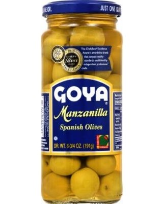 bel>Goya Olives, Spanish, Manzanilla