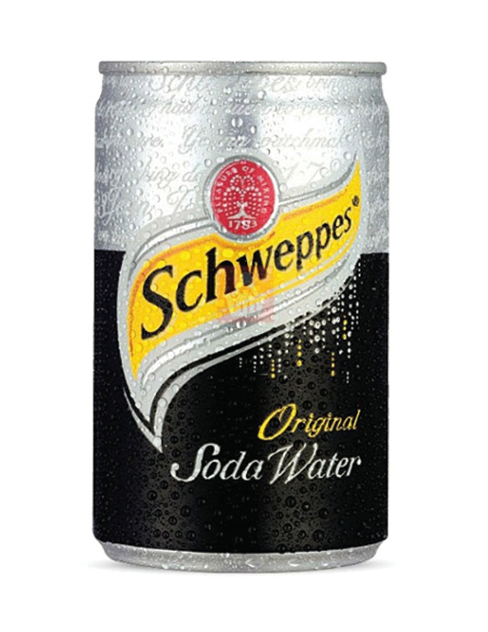 tha>Schweppes soda water 12 x 330 ml cans