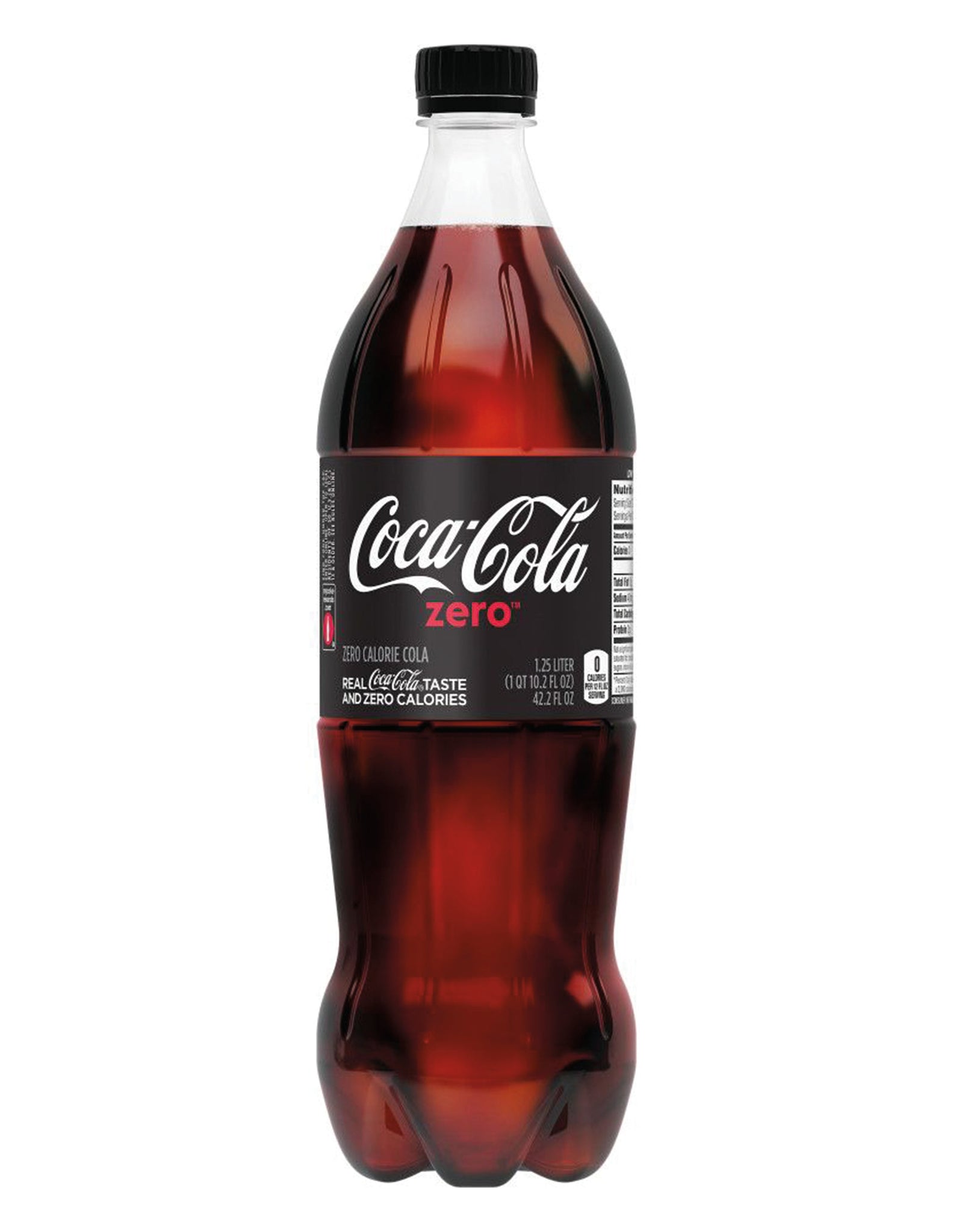 tha>Coke Zero 1.25 litre bottle